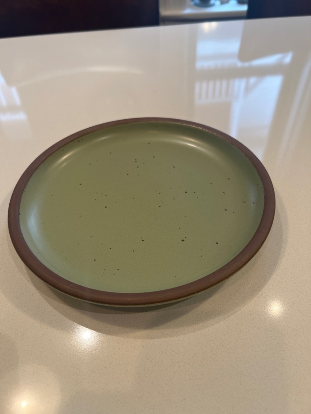 EAST FORK side plate in Lambs Ear